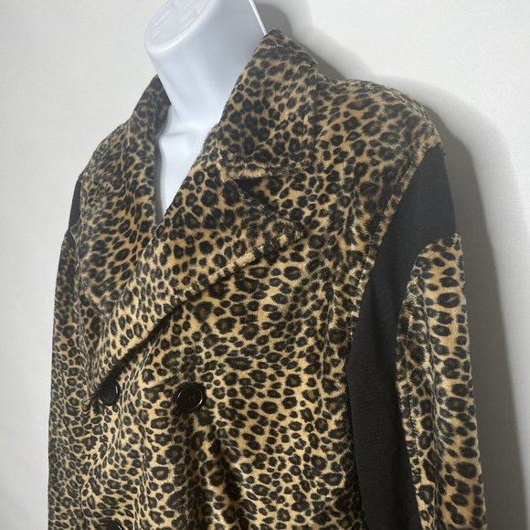 RARE Vintage 90s Seditionaries Sexy Dynamite London Leopard Print Faux F… - Picture 6 of 8